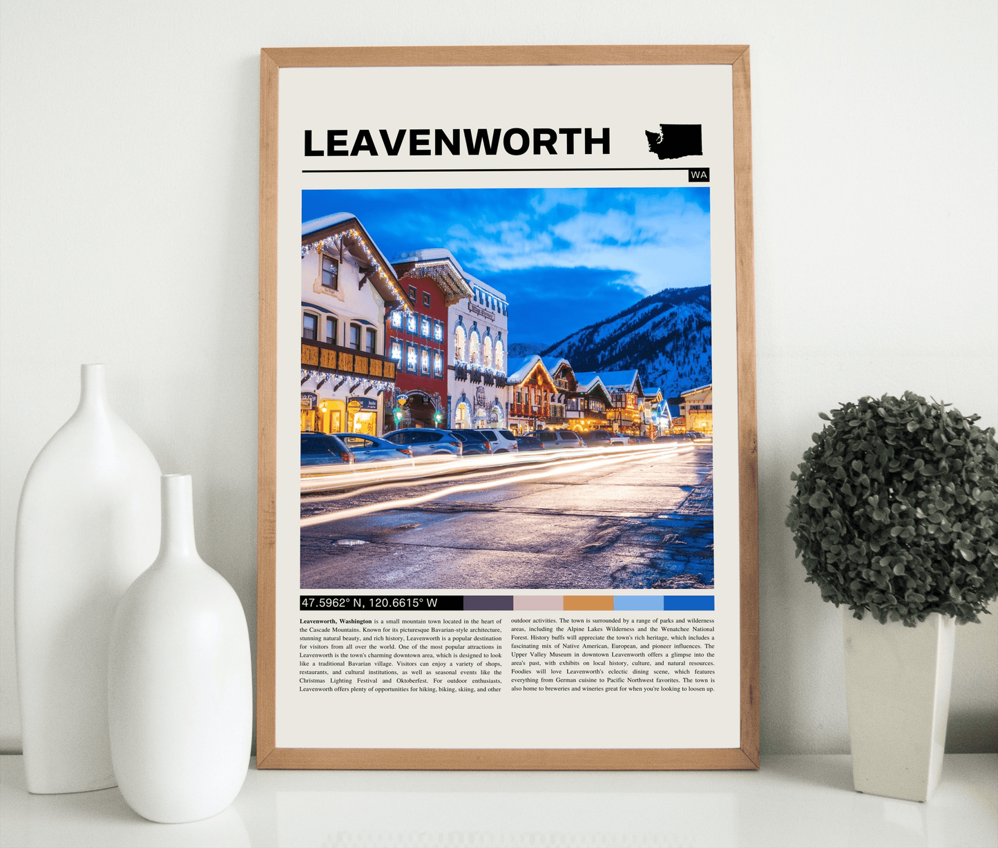 Leavenworth Washington Poster