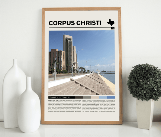 Corpus Christi Texas Poster