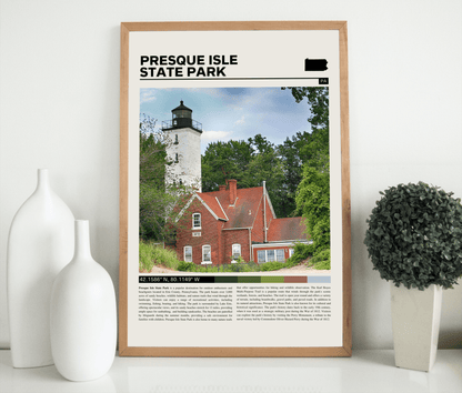 Presque Isle State Park Poster