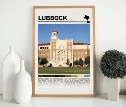 Lubbock Texas Poster