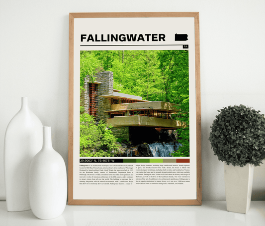 Fallingwater Pennsylvania Poster