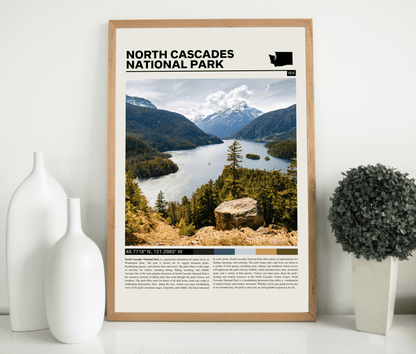 North Cascades National Park Poster