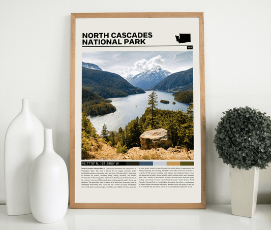 North Cascades National Park Poster